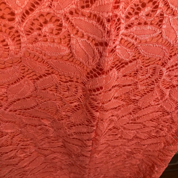 Sandra Darren Pull-Over Floral Lace Dress - Picture 12 of 13